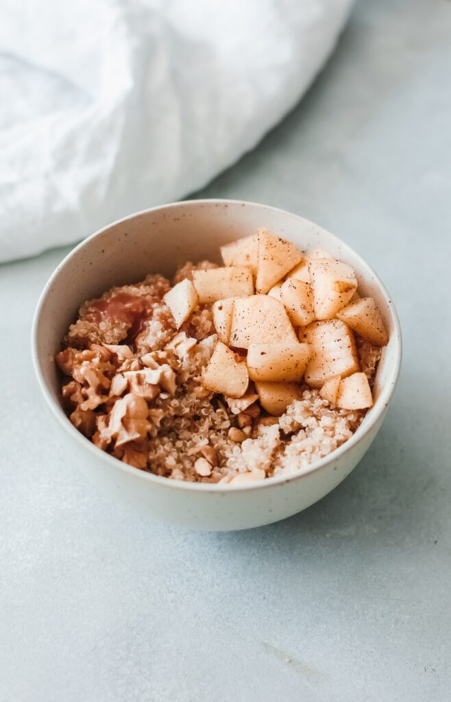 Apple Quinoa Breakfast Bowl
