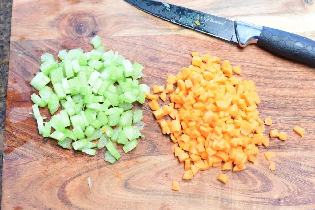 Cut veggies
